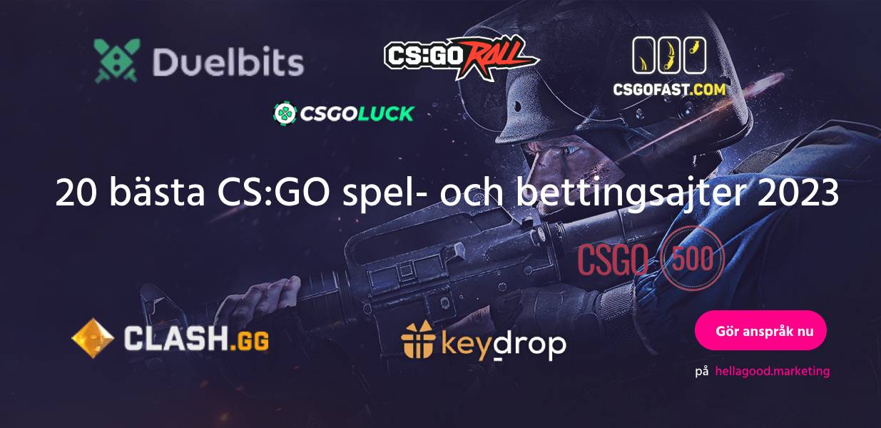 20 bästa CS: GO-spelwebbplatser i 2024 [Legit & mest betrodda]