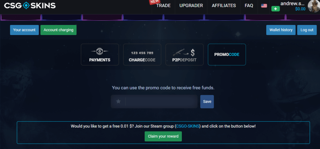 CSGOSkins Promo Codes 2023 + October Review - HG Marketing