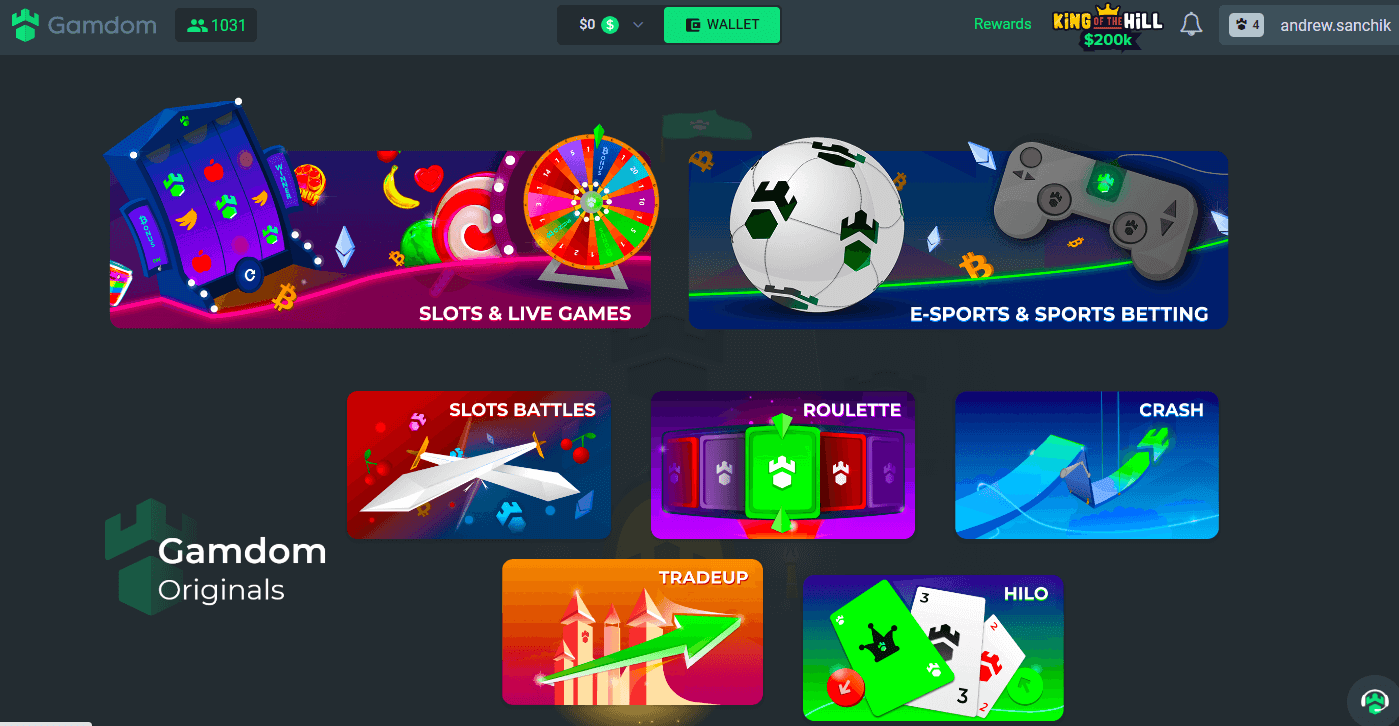 gamdom site pentru jocuri de noroc