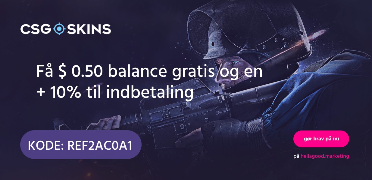 CSGO Skins kampagnekode