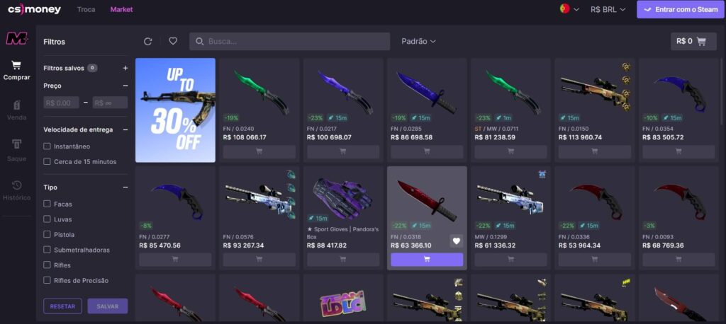 17 Melhores sites para trocar skins no CS:GO em 2025 [Taxas baixas ...