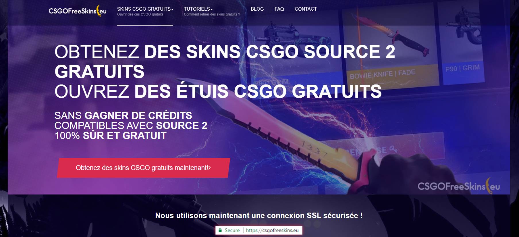 csgofreeskins csgo skins site gratuit