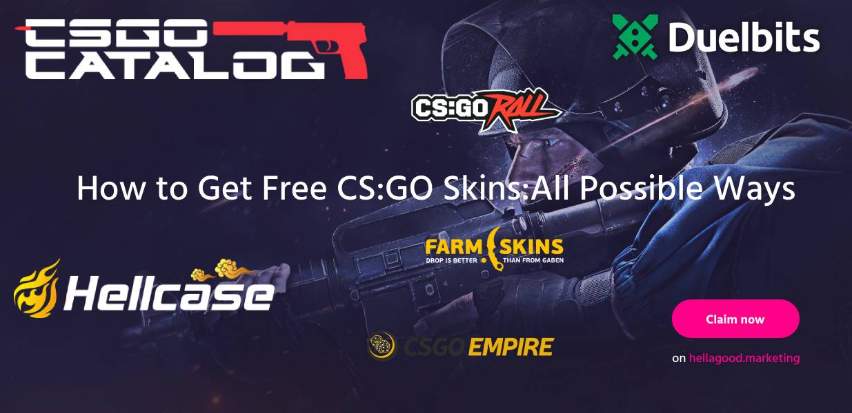 Como ganhar skins de CS:GO gratis