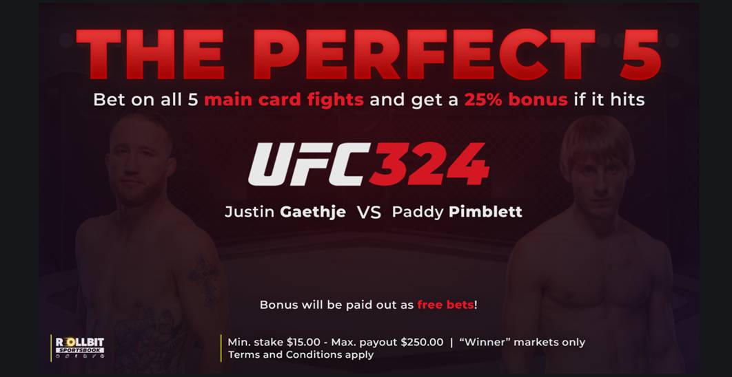 UFC 324: The Perfect 5