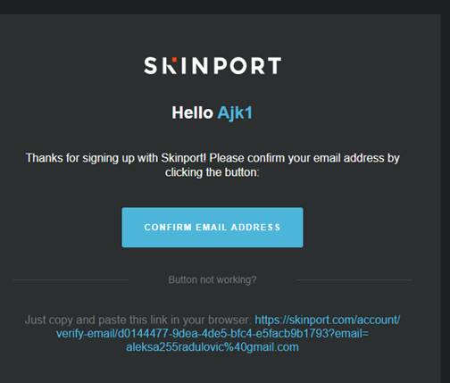 Confirm Your Account