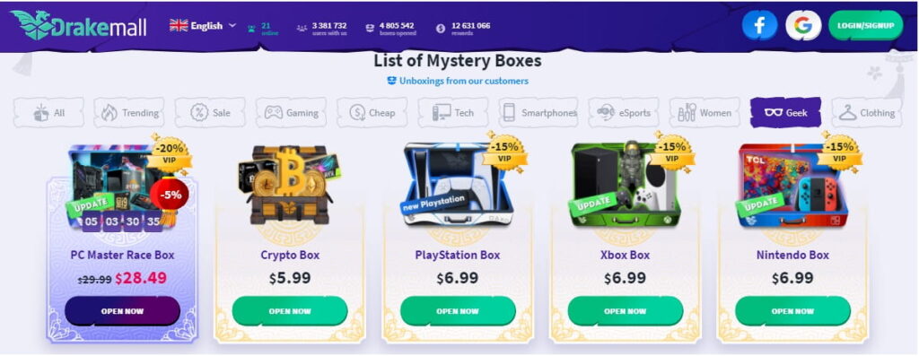 Top Amazon Mystery Boxes sites