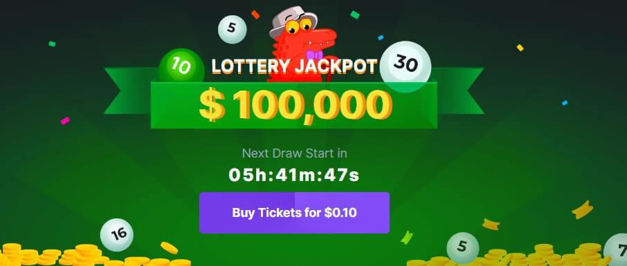 bcgame bonus della lotteria