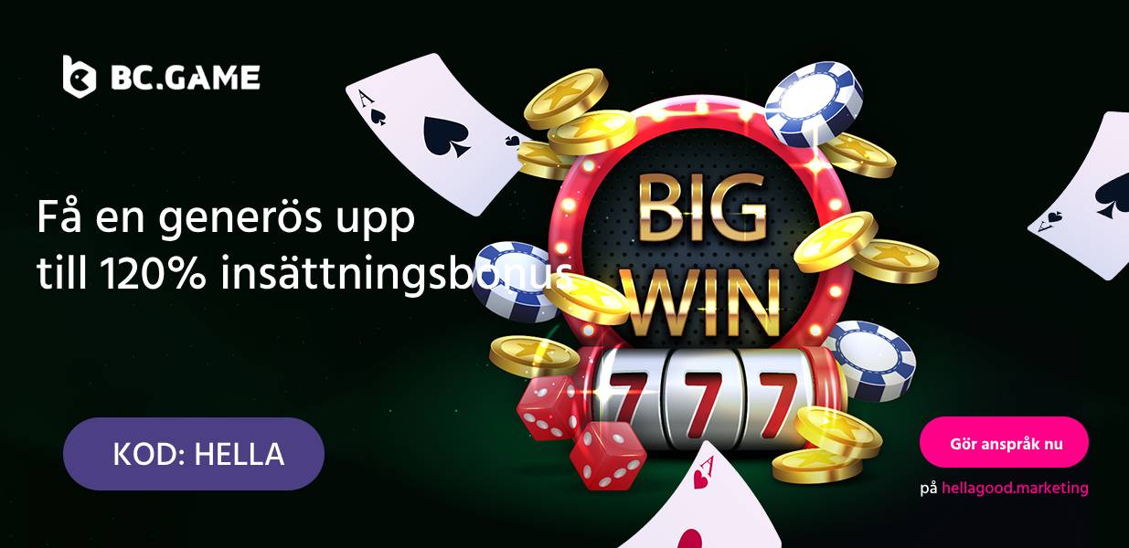 bcgame kampanjkod för kasino