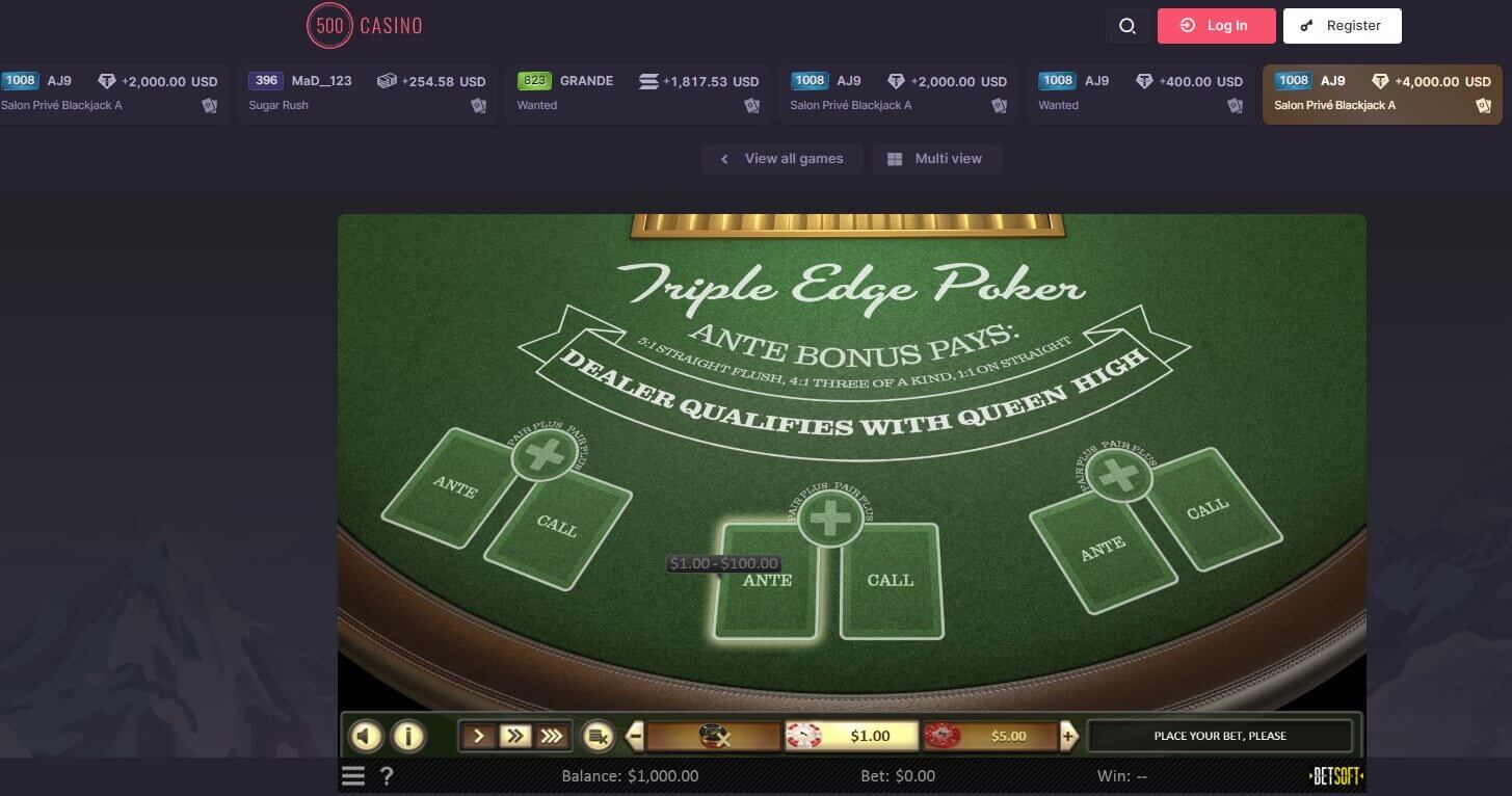 casino500 poker game