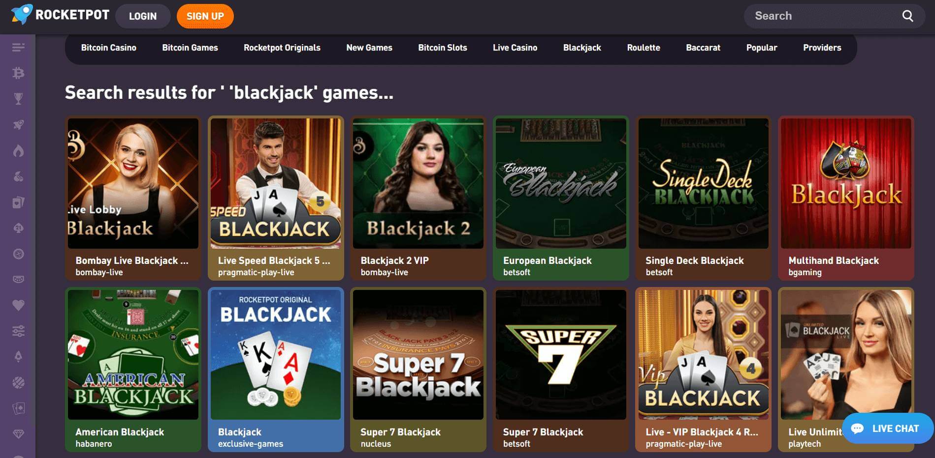 crypto blackjack online casino