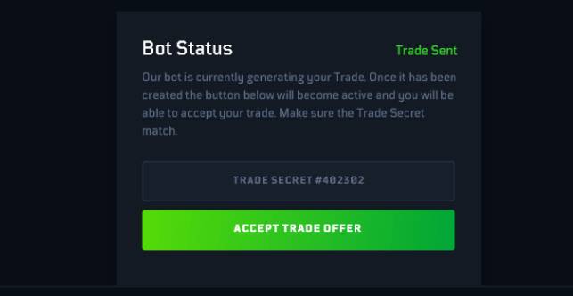 Accept the Trade Offer