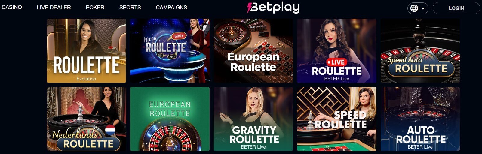 betplay casino for ethereum roulette