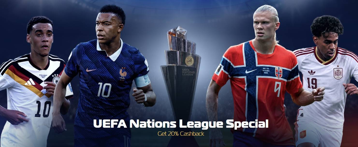 FortuneJack Nations League Cashback