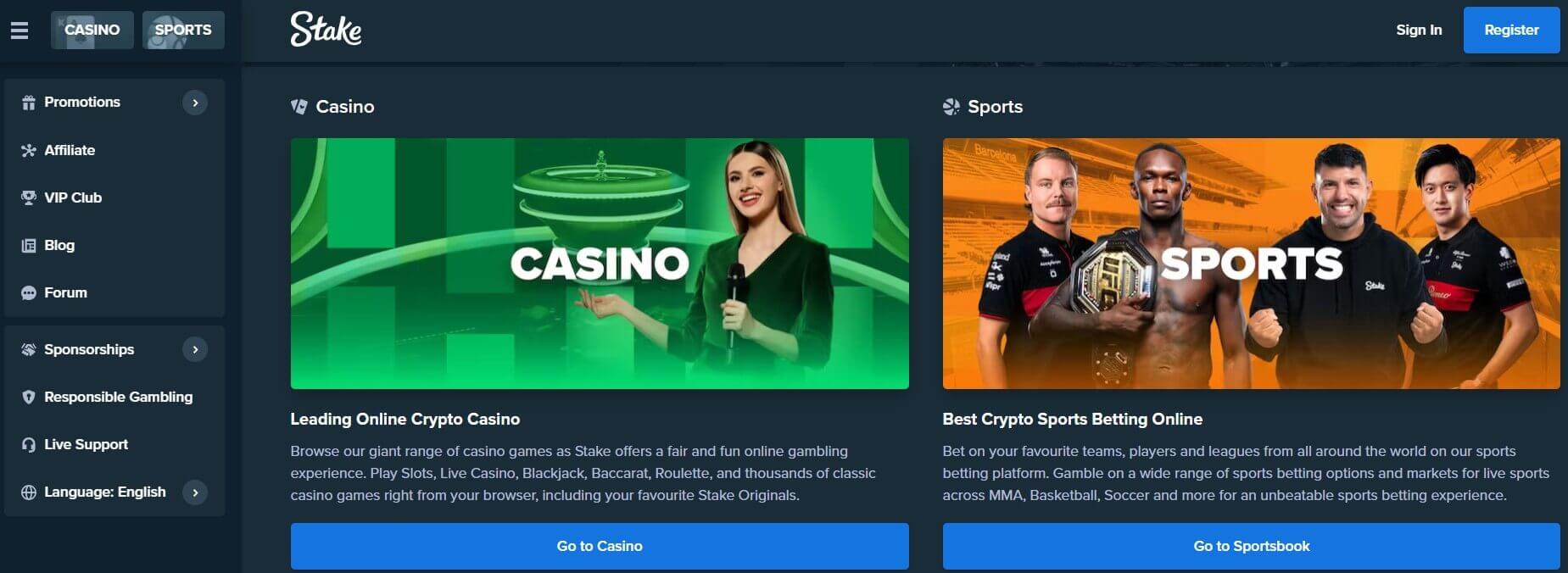 stake betting site