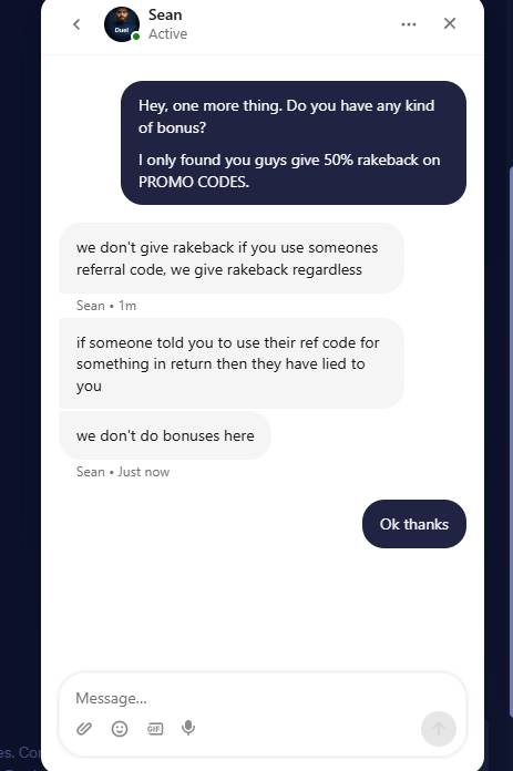 customer support agent