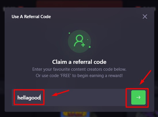skinswap utilizați codul de recomandare