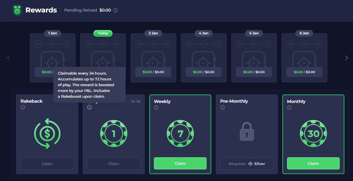 Open the Promotions Section