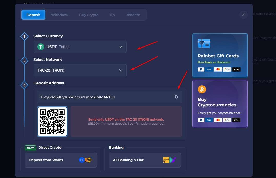 Make Your First Deposit