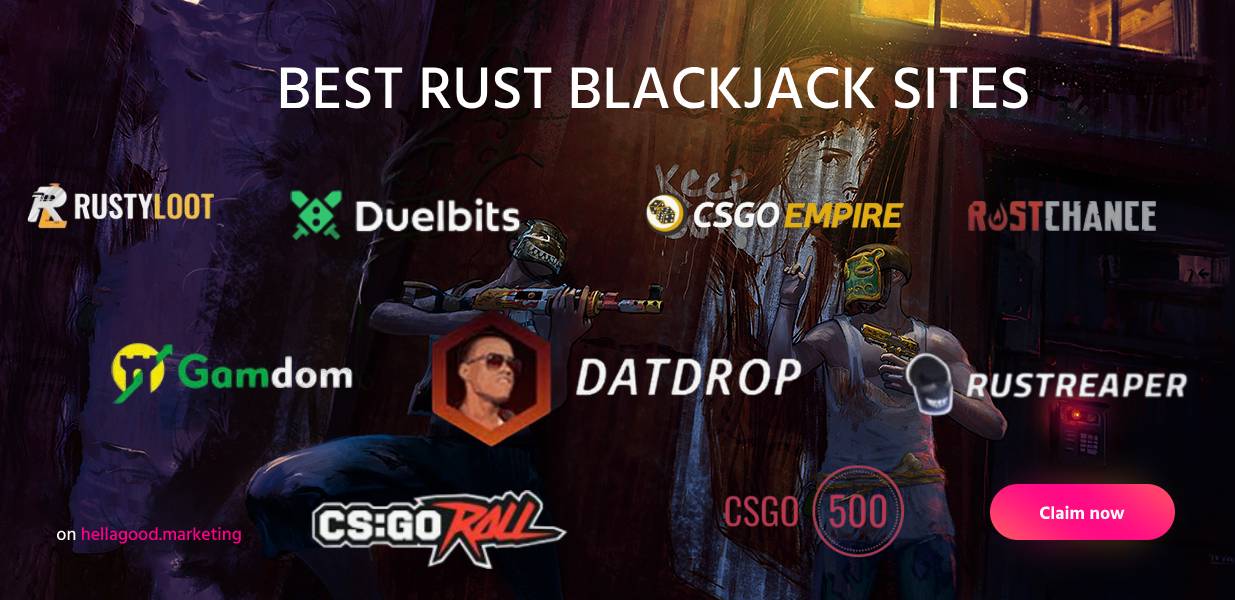 RUST Blackjack Sites