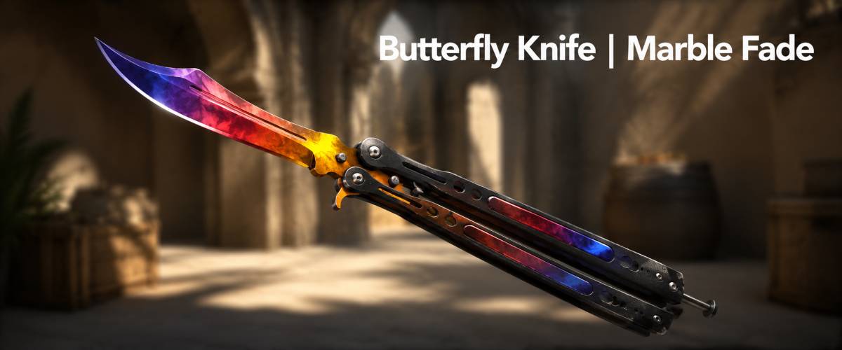 Butterfly Knife | Marble Fade