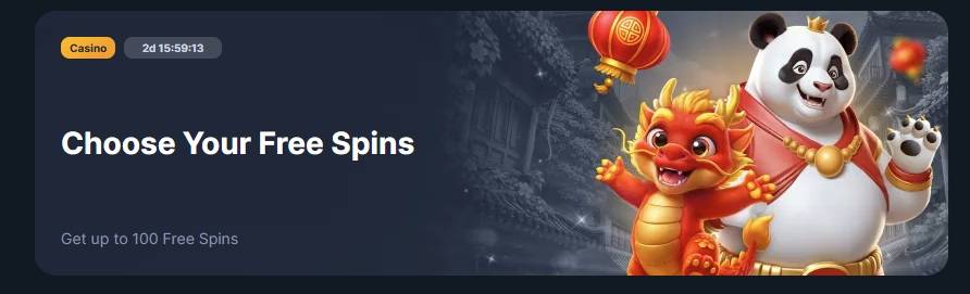 Choose Your Free Spins