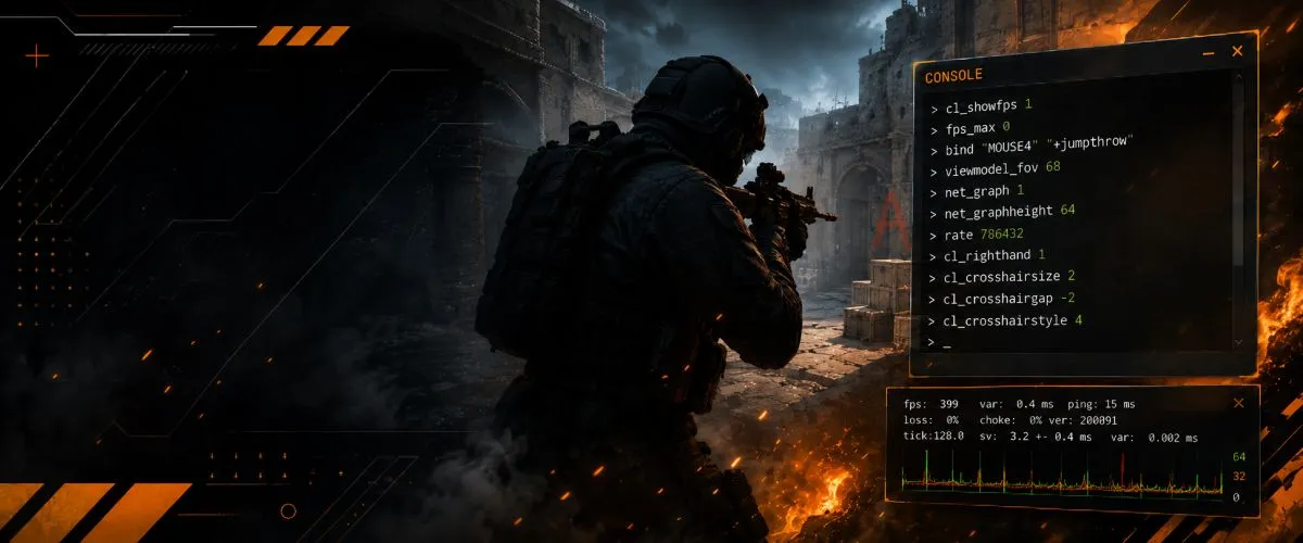 Best CS2 Console Commands (2026 Guide)
