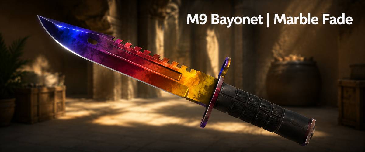 M9 Bayonet | Marble Fade