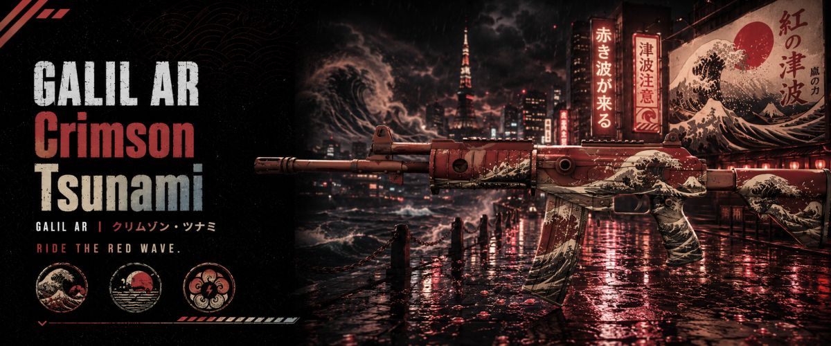 Galil AR | Crimson Tsunami