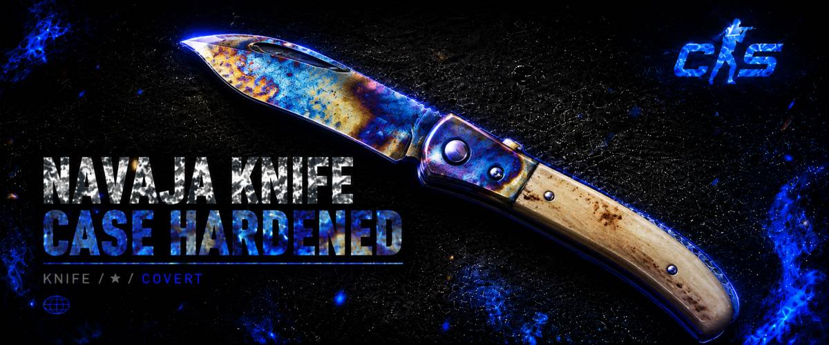 Navaja Knife | Case Hardened