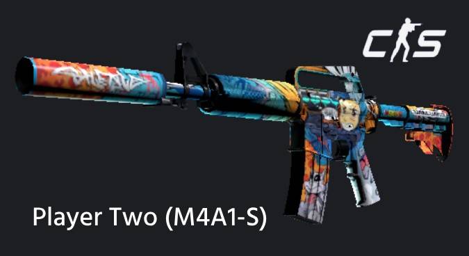 player two (M4A1-S) cs2 skin