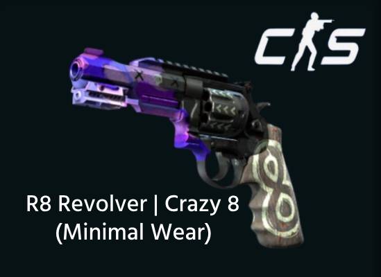 r8 revolver crazy 8 skin