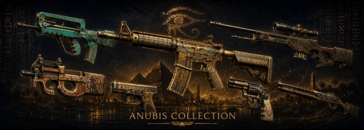 20 najlepszych skórek Anubis Collection CS2
