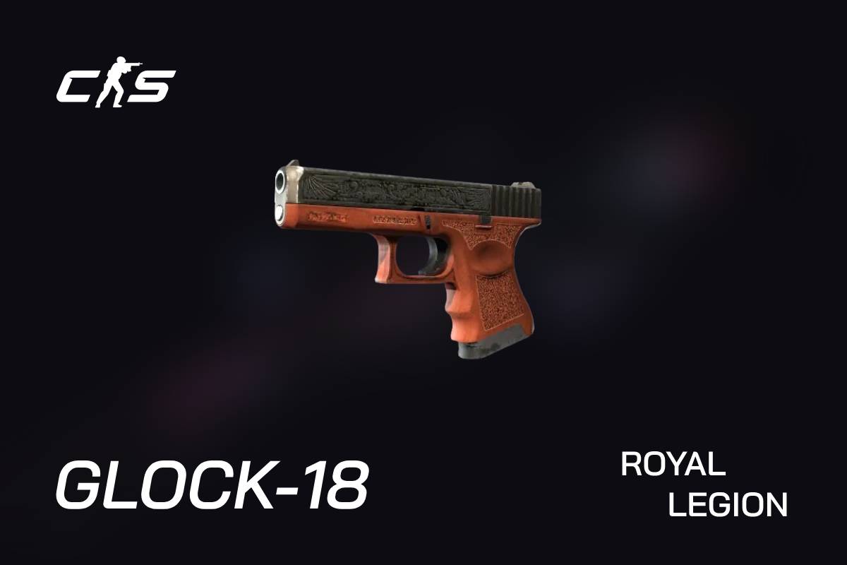 glock18 royal legion cs2 skin