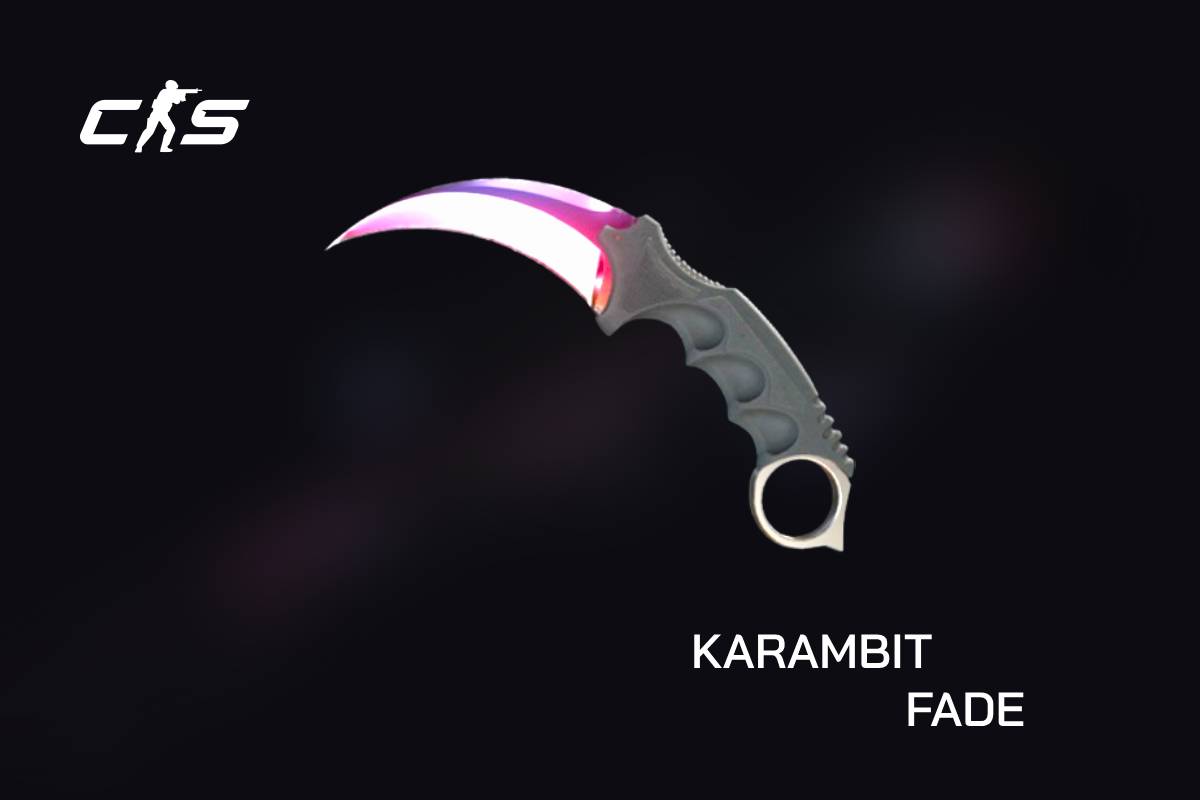 knife karambit fade skins