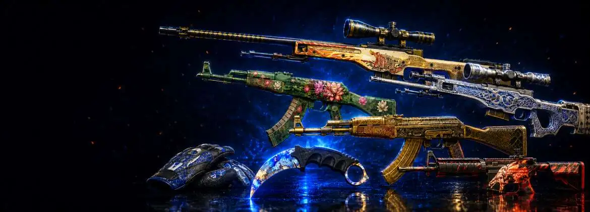 10 najdroższych skórek do CS2