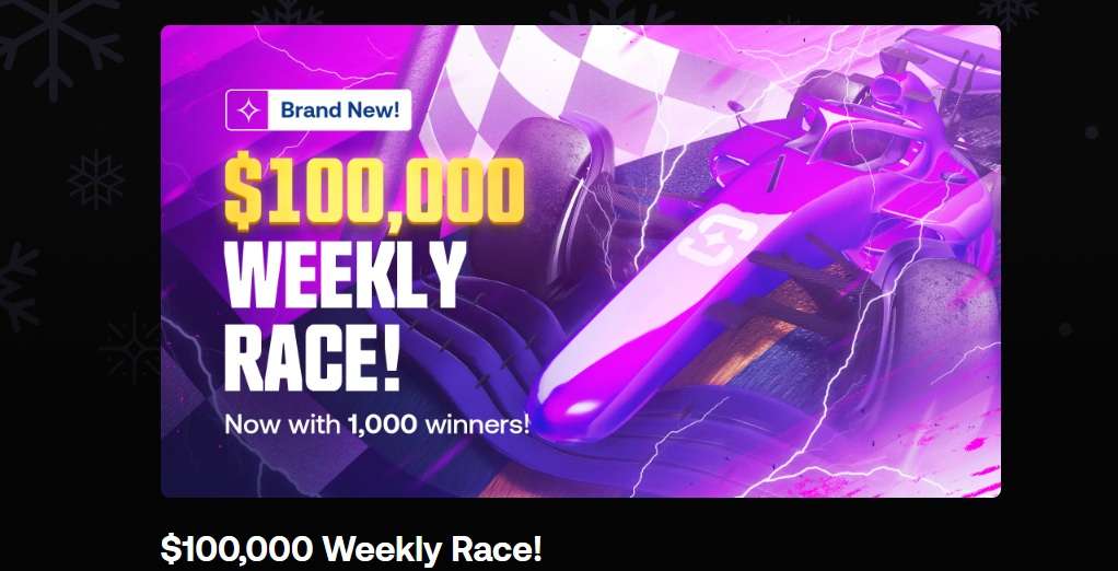 Weekly Race on Shuffle