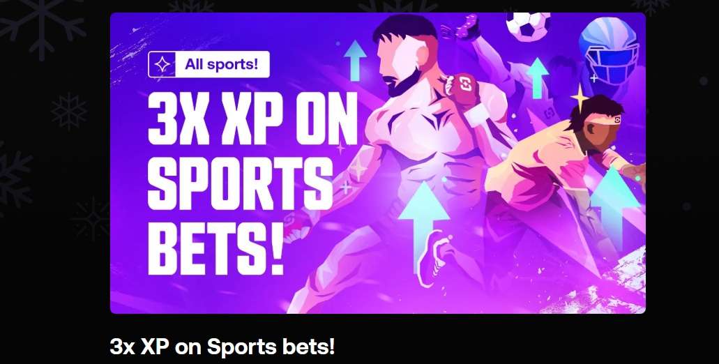 3x XP on Sports Bets