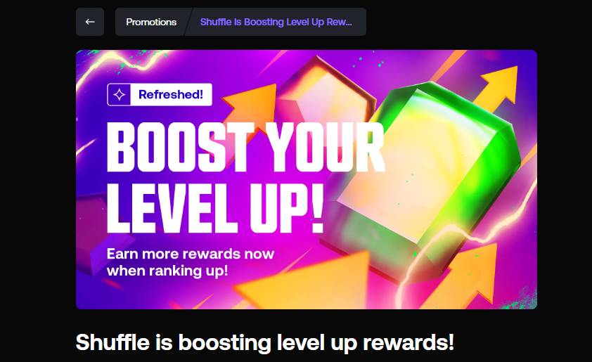 Level Up Bonuses