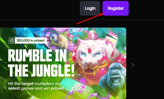 Register on the Platform