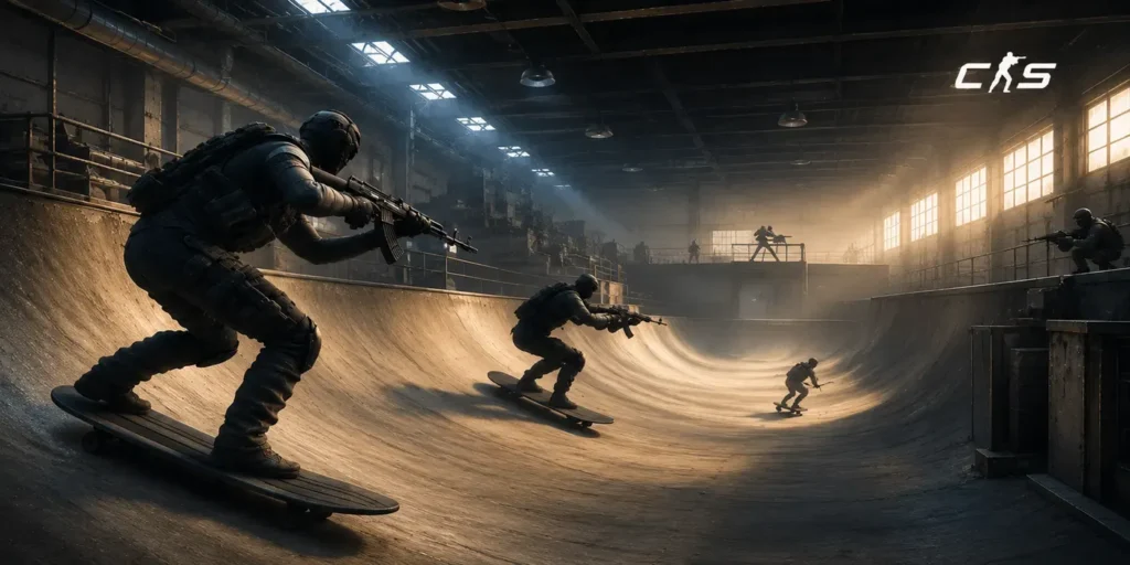 Surfing in Counter-Strike 2