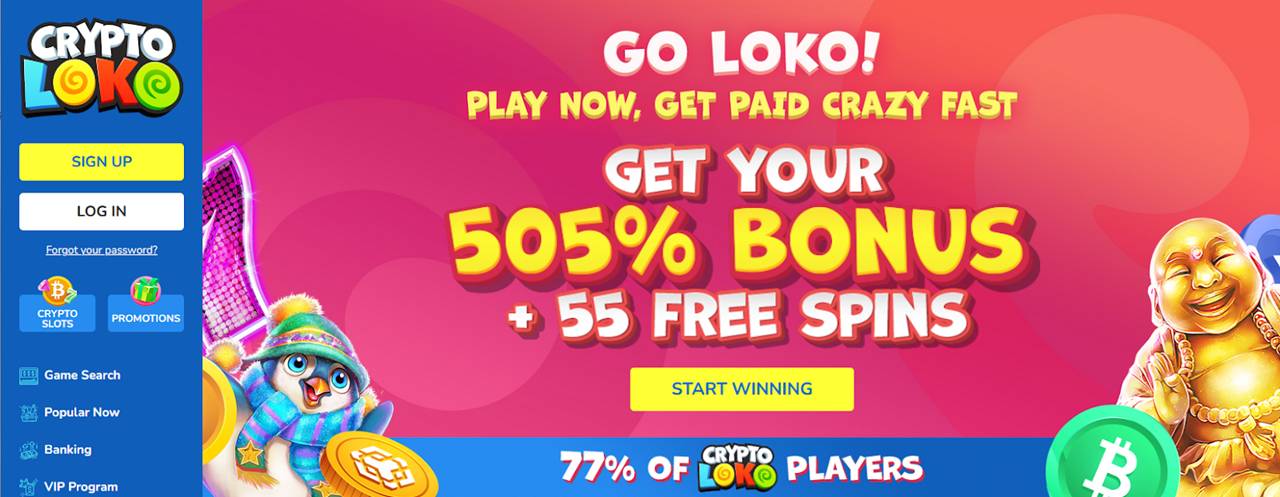 Visit the cryptoloko.com website