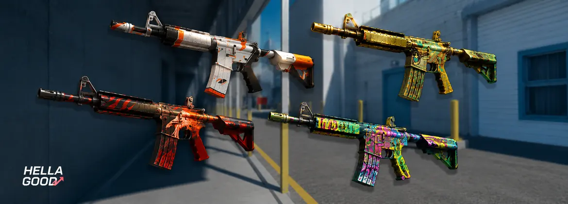 Best M4A4 Skins CS2 (2026) – Skins Ranked by Price, Rarity & Style
