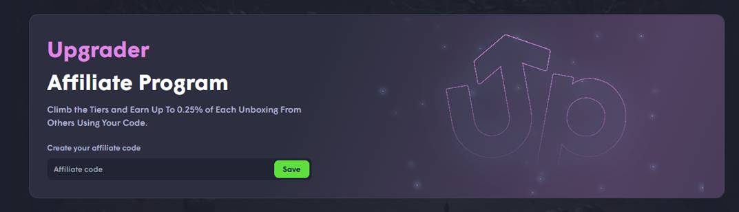 Upgrader.com Affiliate Program
