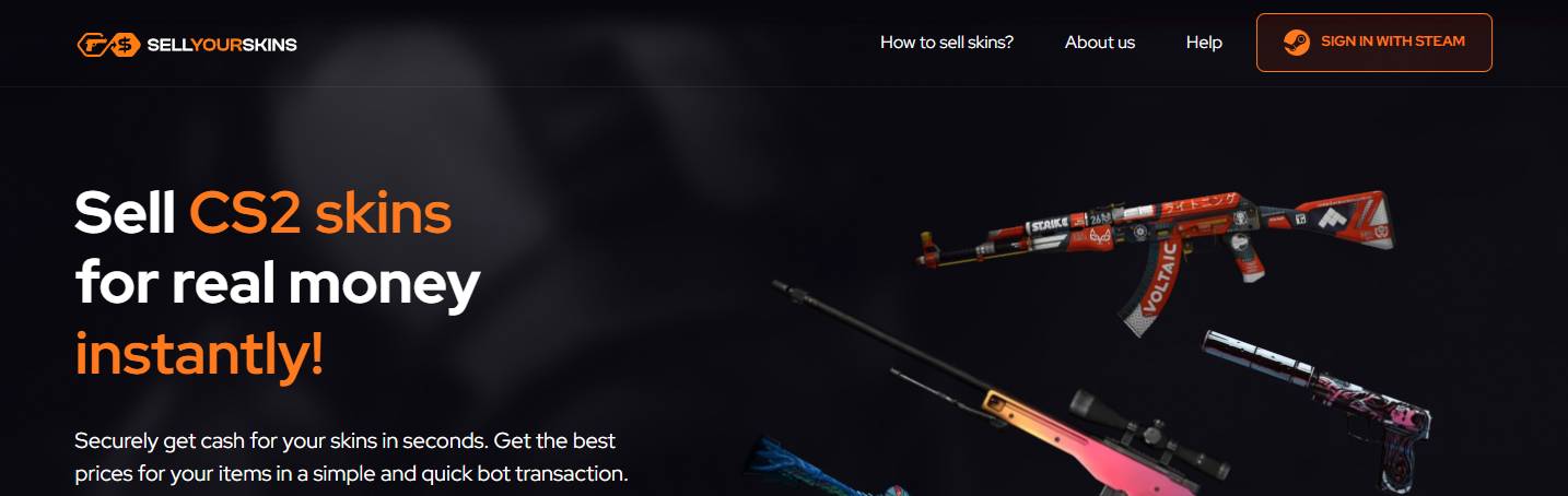 SellYourSkins site