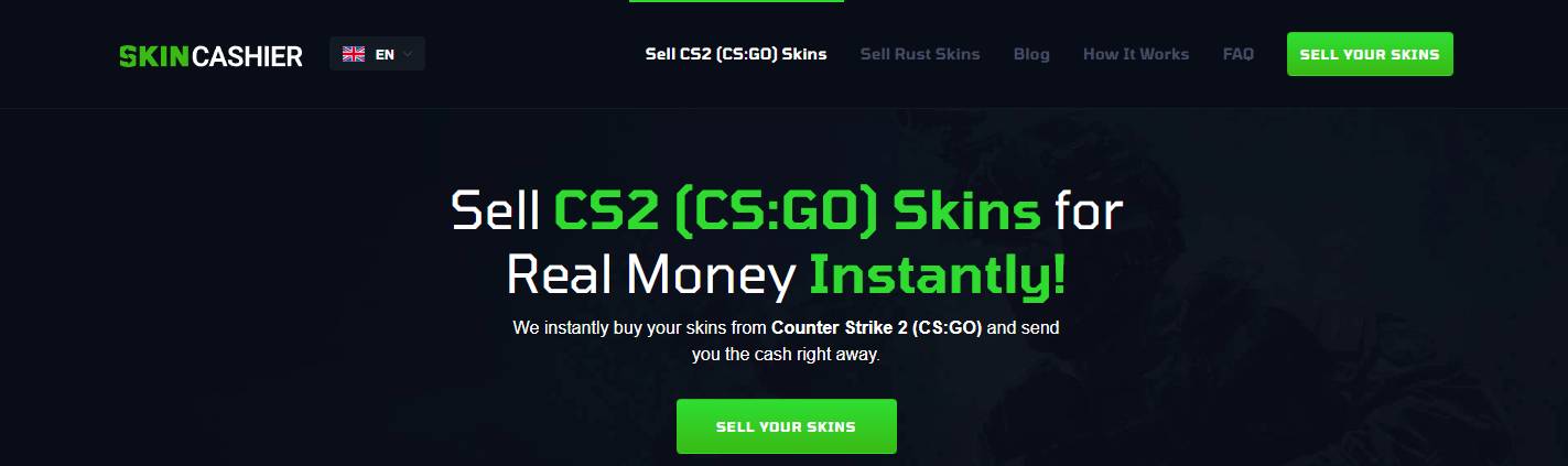 Selling CS2 skins on SkinCashier