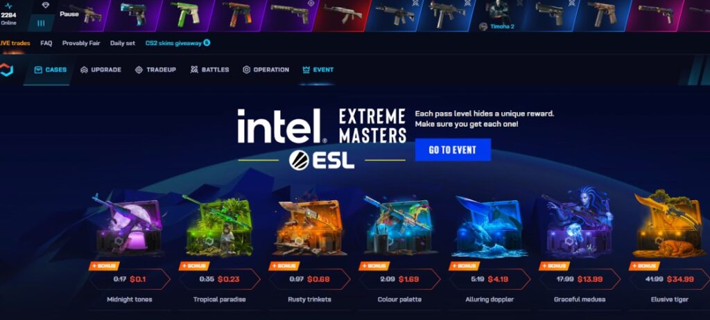 cs2 case opening sites