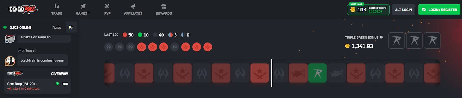 CSGORoll gambling site