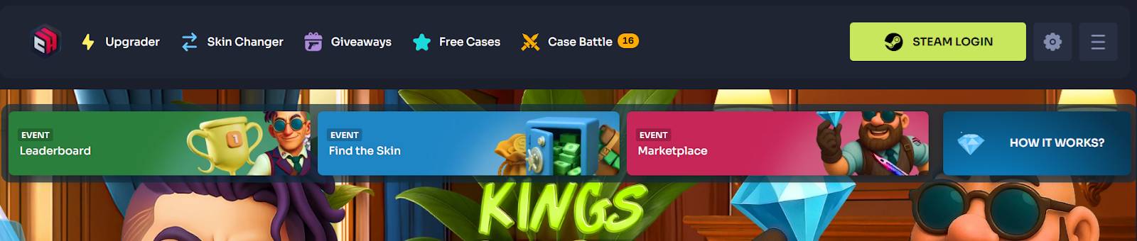 CaseHug gambling site