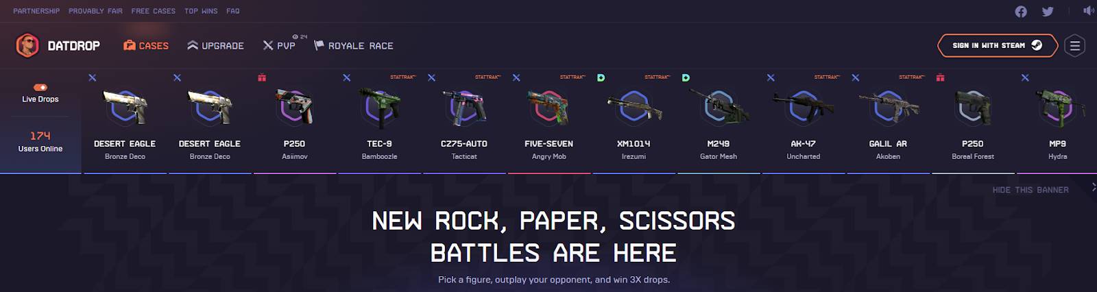 DatDrop gambling site
