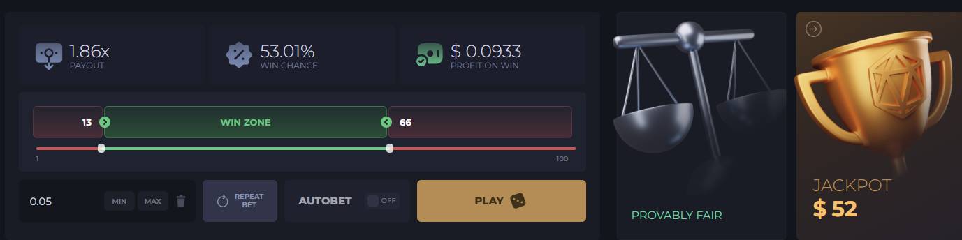 PLG.bet bitcoin dice site
